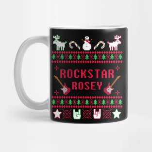 Rockstar Rosey - Holiday Mug